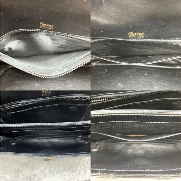 Gucci Black Leather Shoulder Bag - Picture 9 of 13